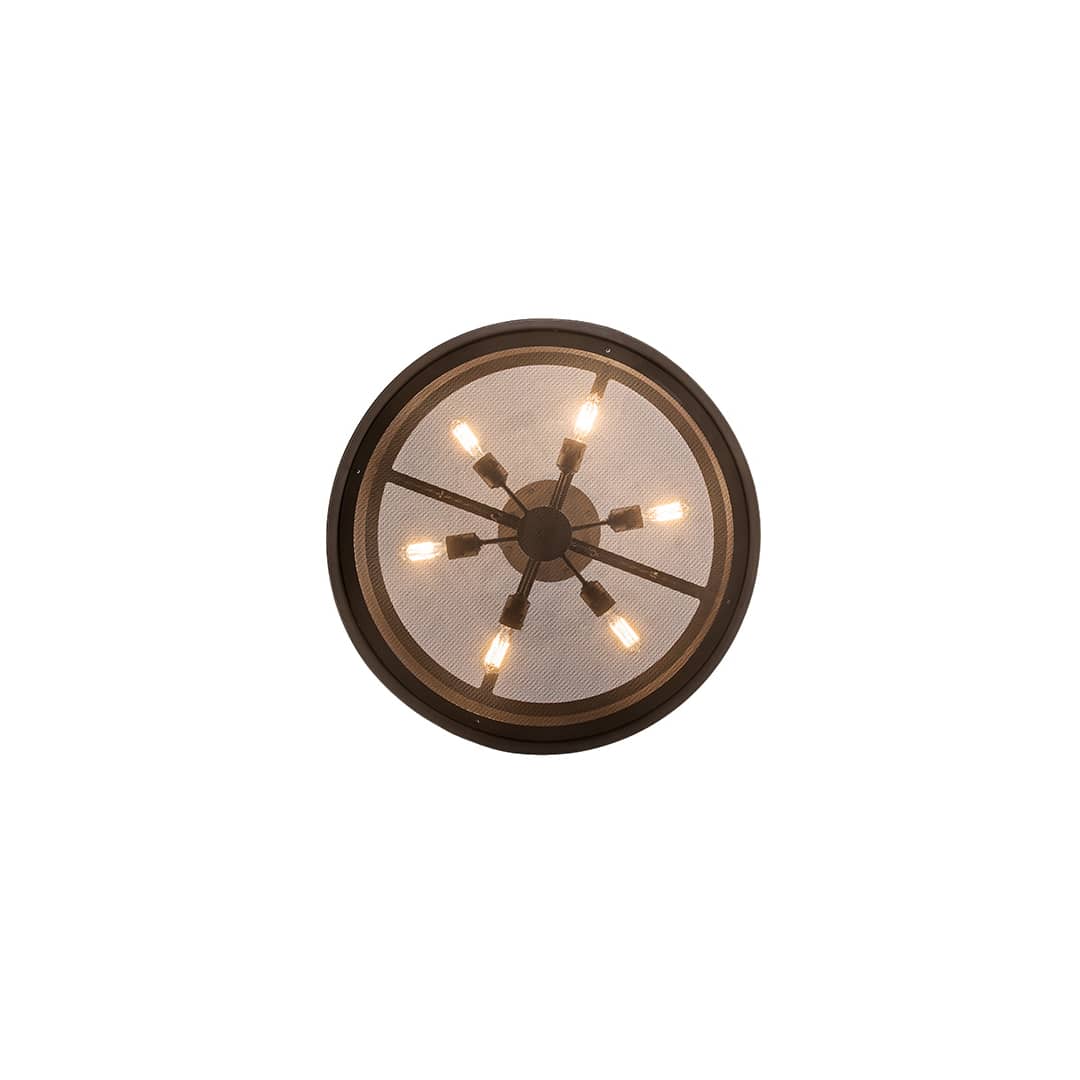 Concertina 6 Light 30" Wide Pendant