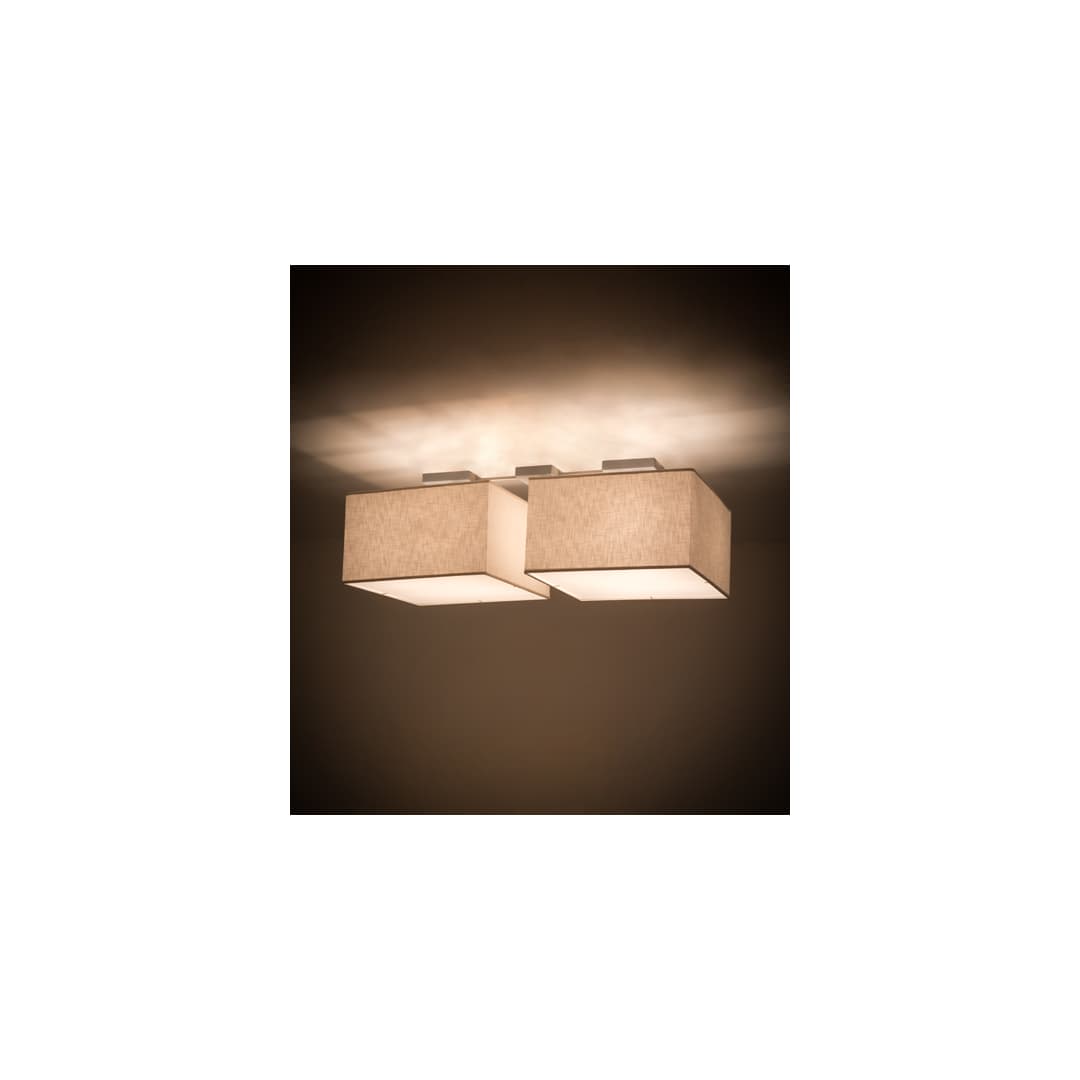 Quadrato 8 Light 24" Wide Linear Pendant