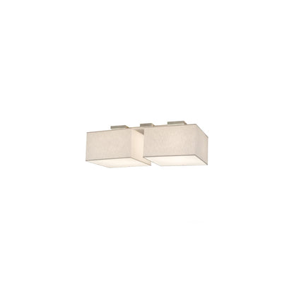 Quadrato 8 Light 24" Wide Linear Pendant