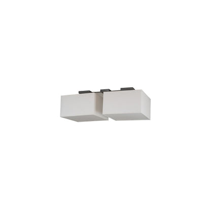 Quadrato 8 Light 24" Wide Linear Pendant