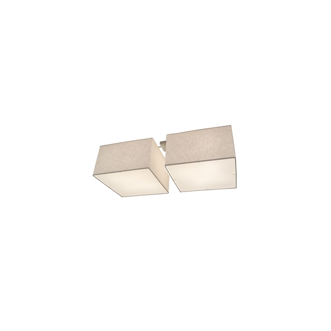 Quadrato 8 Light 24" Wide Linear Pendant