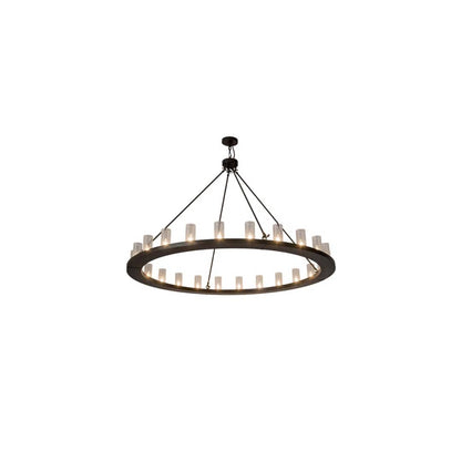 Loxley 24 Light 72" Wide Ring Chandelier