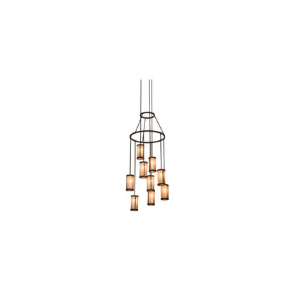 Cartier 9 Light 35" Wide Ring Chandelier