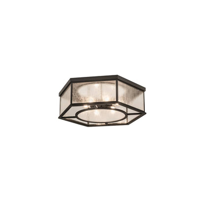 Chauncey 6 Light 36" Wide Flush Mount Drum Ceiling Fixture
