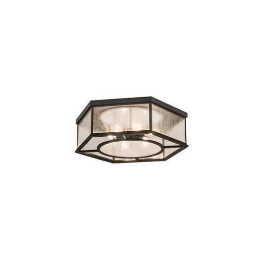Chauncey 6 Light 36" Wide Flush Mount Drum Ceiling Fixture