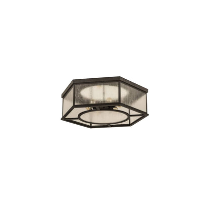 Chauncey 6 Light 36" Wide Flush Mount Drum Ceiling Fixture