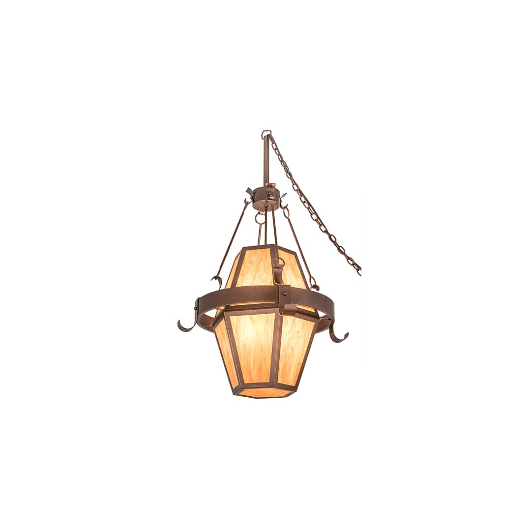 Bonanza 8 Light 30" Wide Abstract Pendant