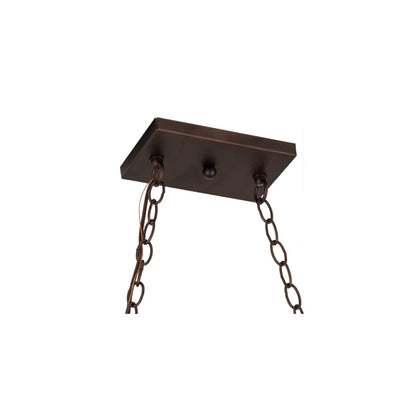 Mission 3 Light 18" Wide Linear Pendant