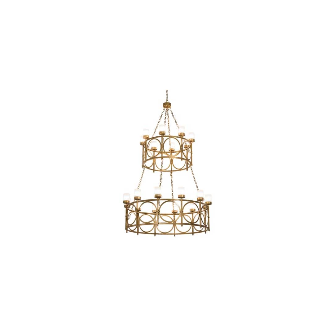 Porta 20 Light 60" Wide Ring Chandelier