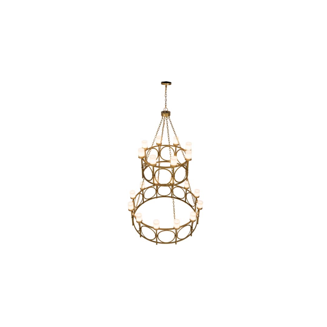 Porta 20 Light 60" Wide Ring Chandelier