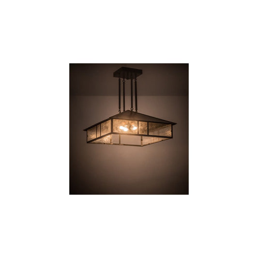 Mission 3 Light 34" Wide Pendant