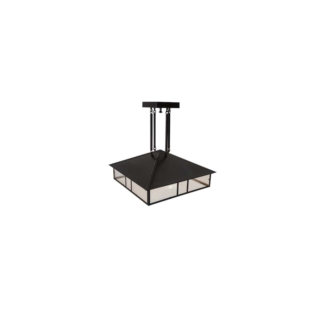 Mission 3 Light 34" Wide Pendant