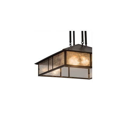 Mission 3 Light 34" Wide Pendant