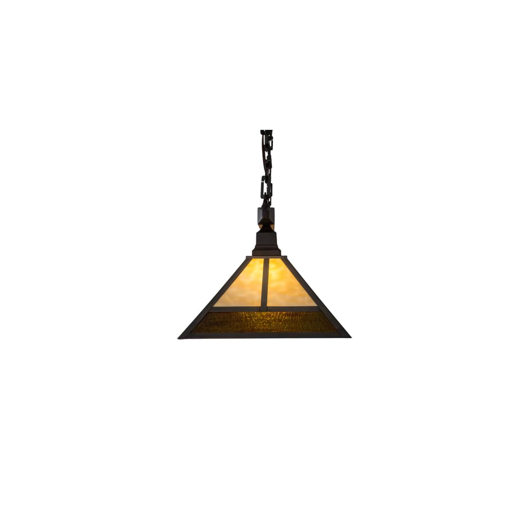 Mission 2 Light 13" Wide Linear Pendant