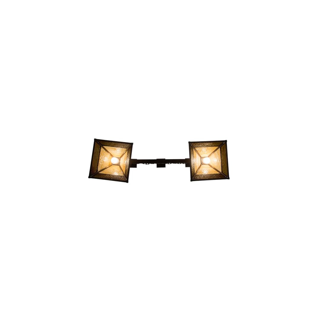 Mission 2 Light 13" Wide Linear Pendant