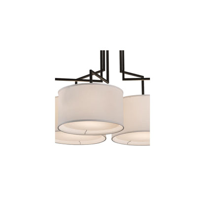 Cilindro 5 Light 35" Wide Linear Pendant