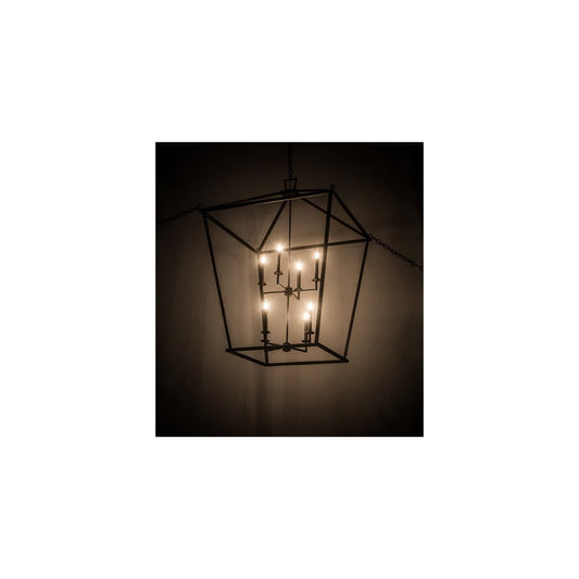 Kitzi 8 Light 52" Wide Taper Candle Pendant