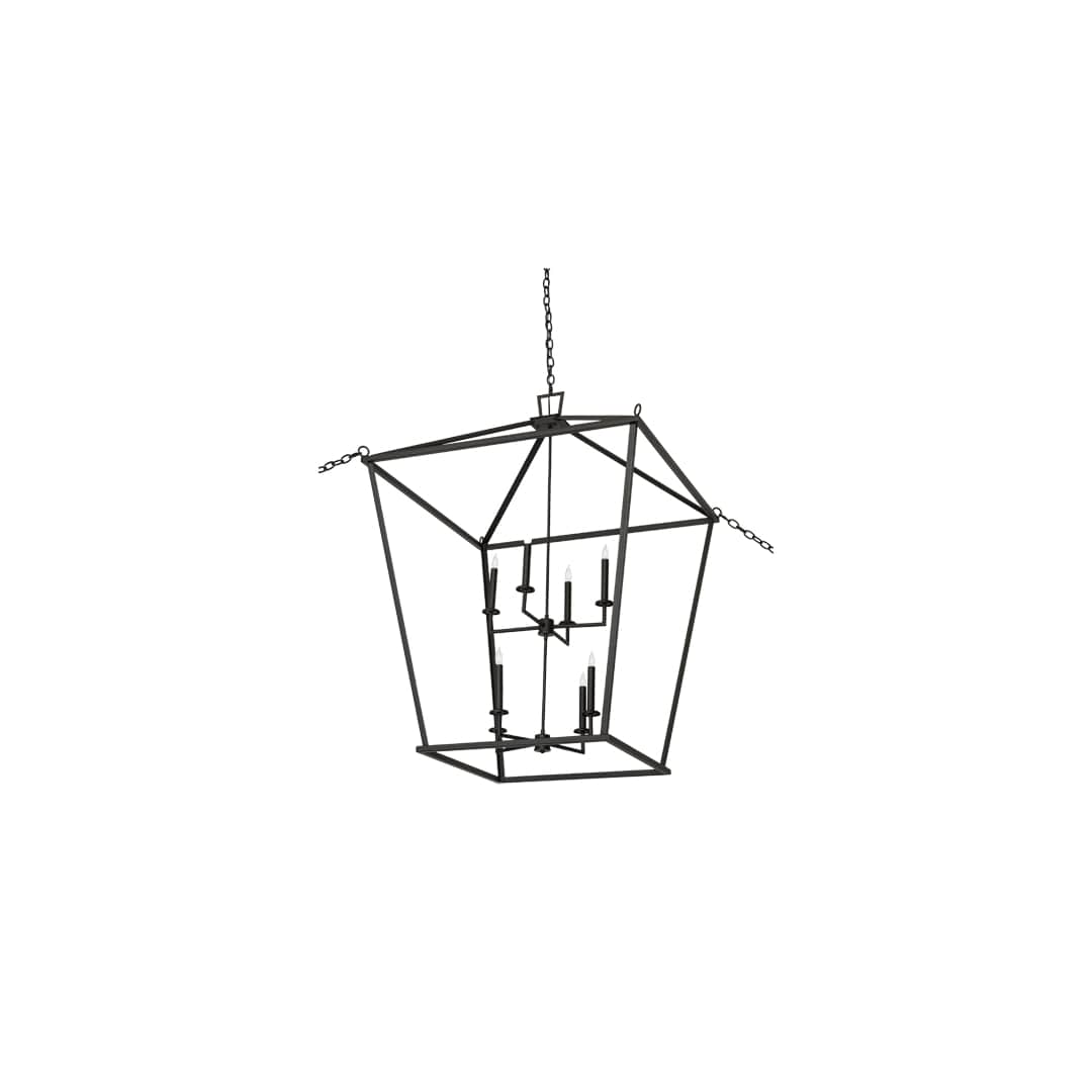 Kitzi 8 Light 52" Wide Taper Candle Pendant
