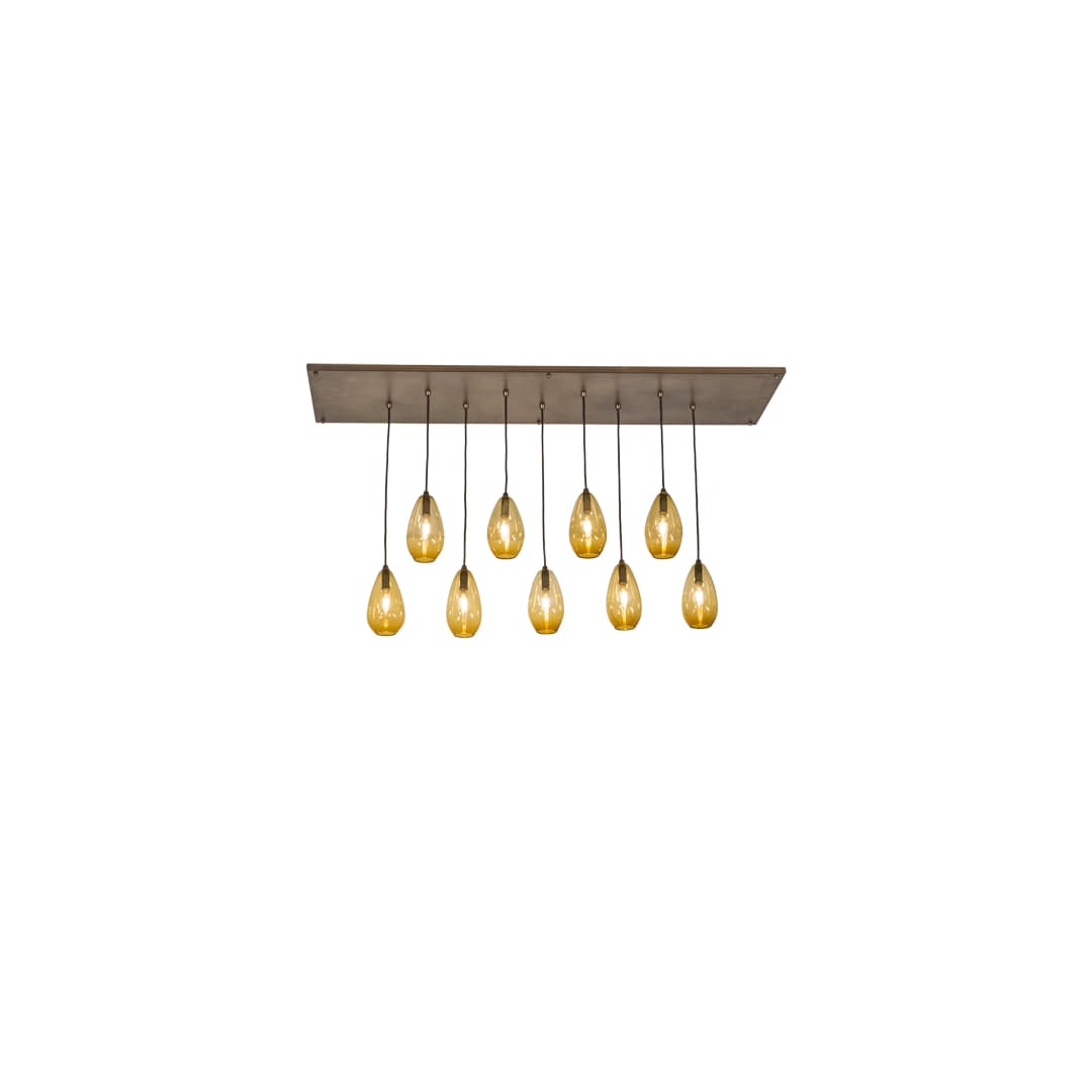 Raquel 9 Light 18" Wide Multi Light Pendant