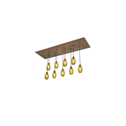 Raquel 9 Light 18" Wide Multi Light Pendant
