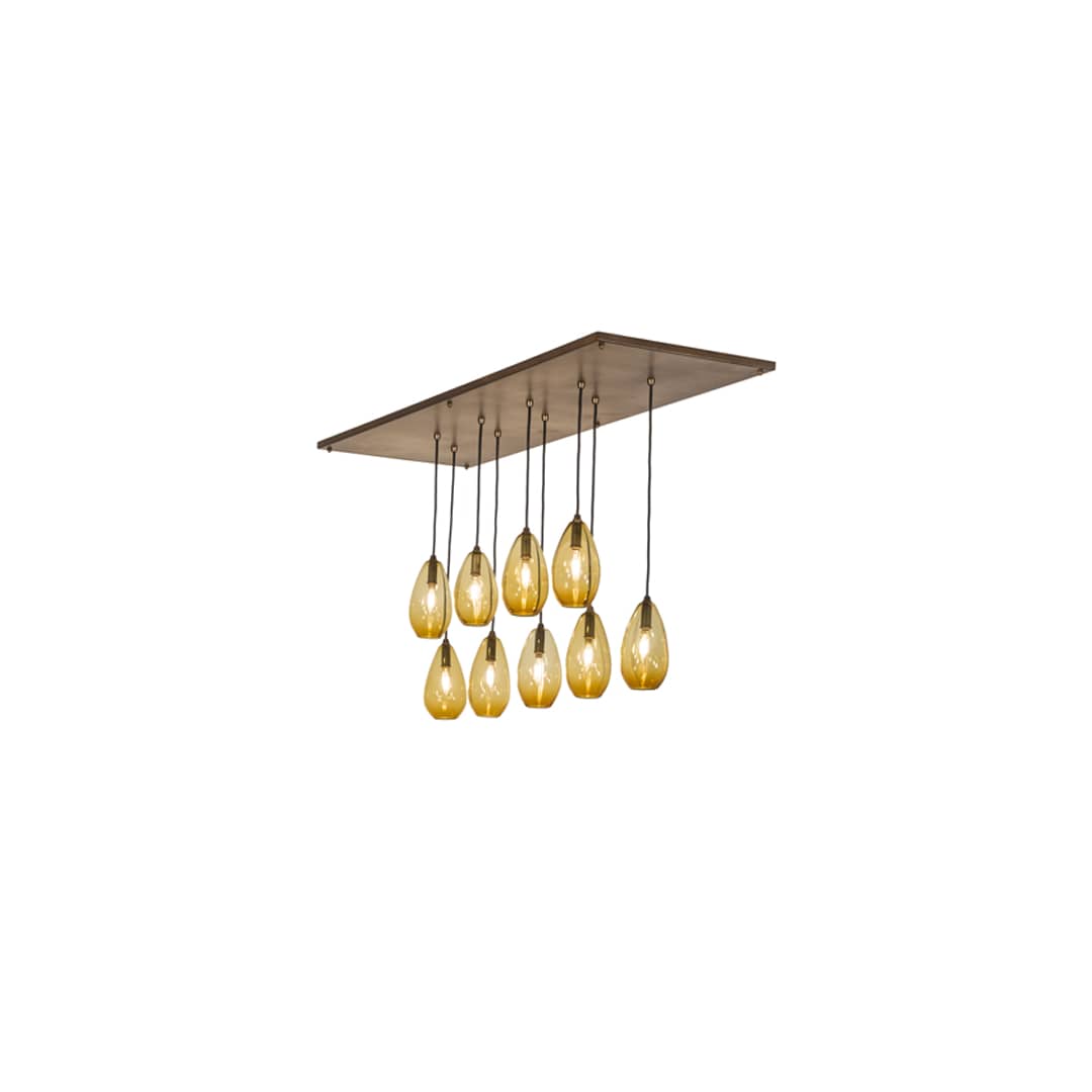Raquel 9 Light 18" Wide Multi Light Pendant