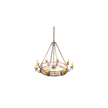 Delano 10 Light 42" Wide Taper Candle Style Chandelier