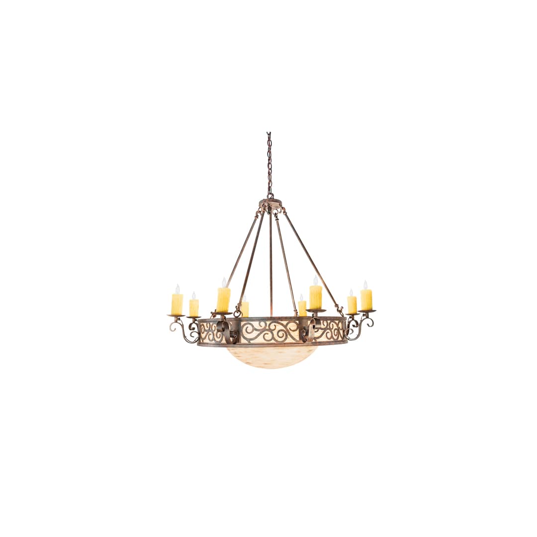 Delano 10 Light 42" Wide Taper Candle Style Chandelier