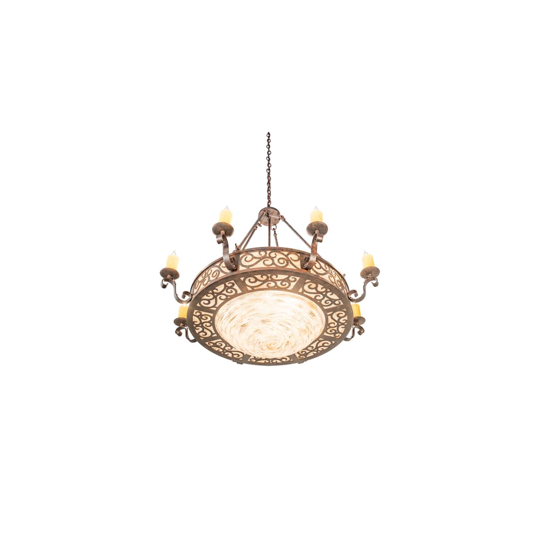 Delano 10 Light 42" Wide Taper Candle Style Chandelier