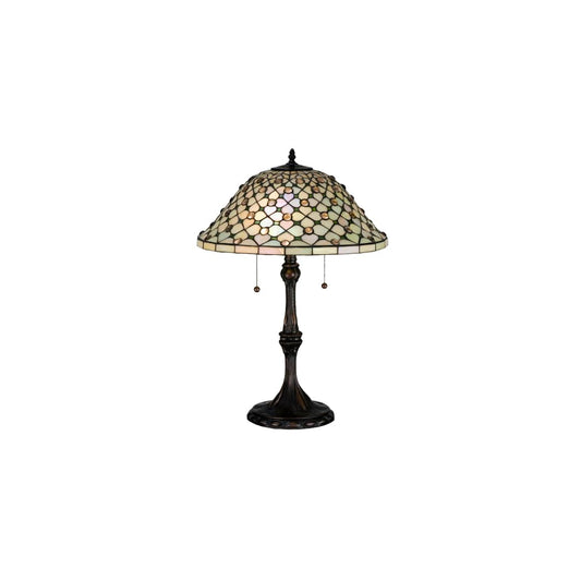 2 Light 25" Tall Accent Table Lamp