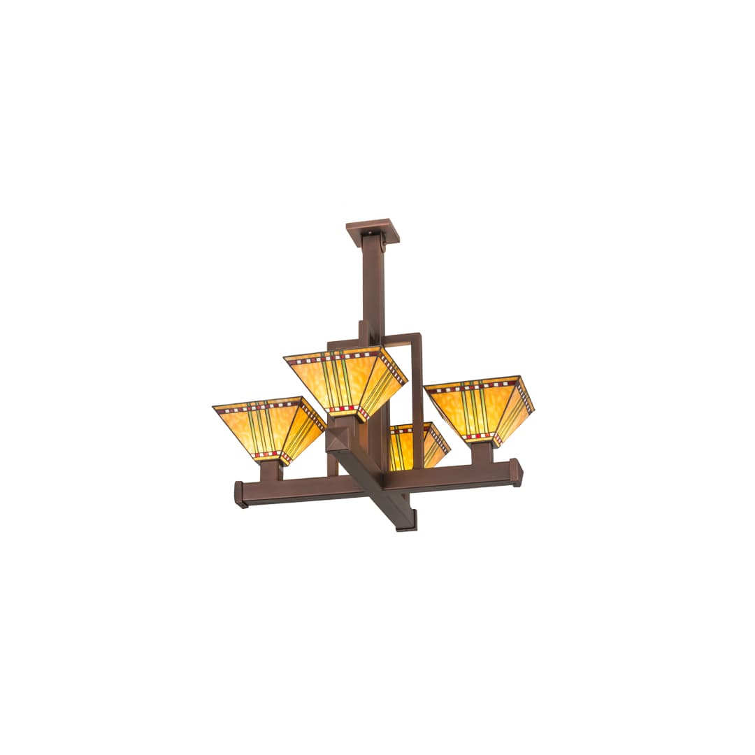 Prairie Corn 4 Light 32" Wide Pendant