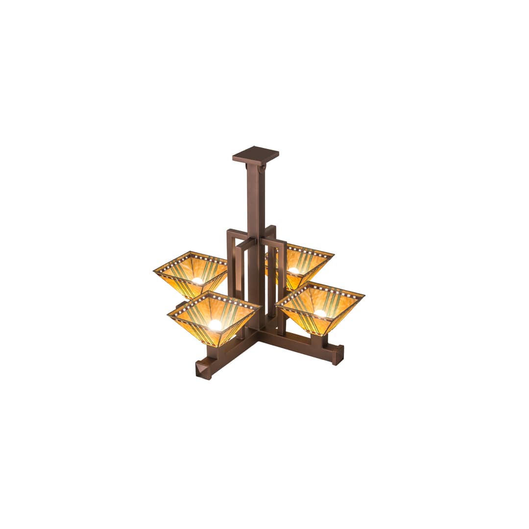 Prairie Corn 4 Light 32" Wide Pendant