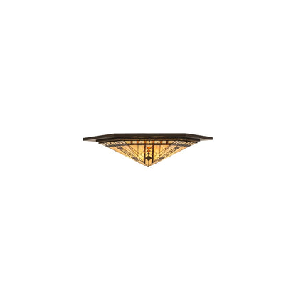 Sonoma 6 Light 36" Wide Flush Mount Ceiling Fixture - Bronze Finish