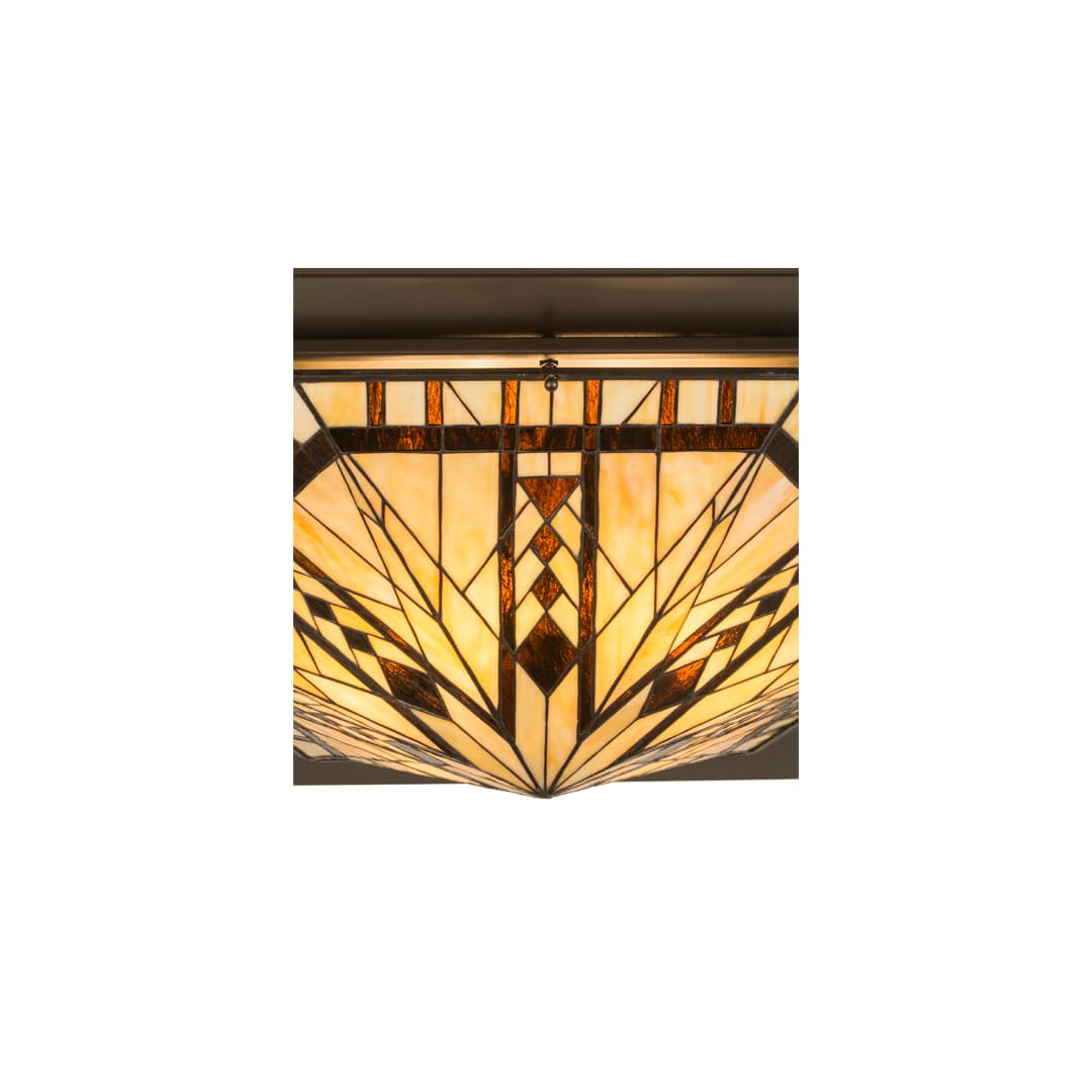 Sonoma 6 Light 36" Wide Flush Mount Ceiling Fixture - Bronze Finish