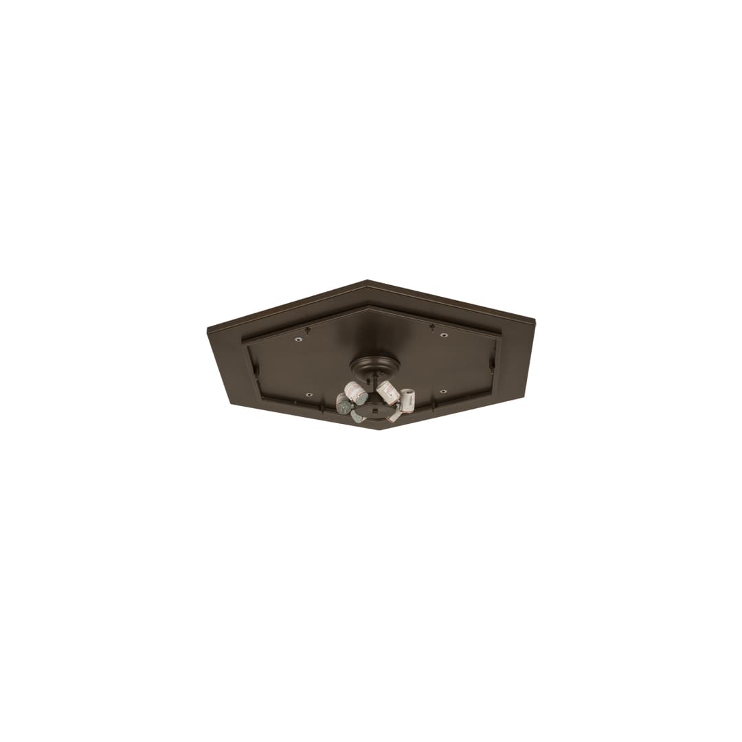 Sonoma 6 Light 36" Wide Flush Mount Ceiling Fixture - Bronze Finish