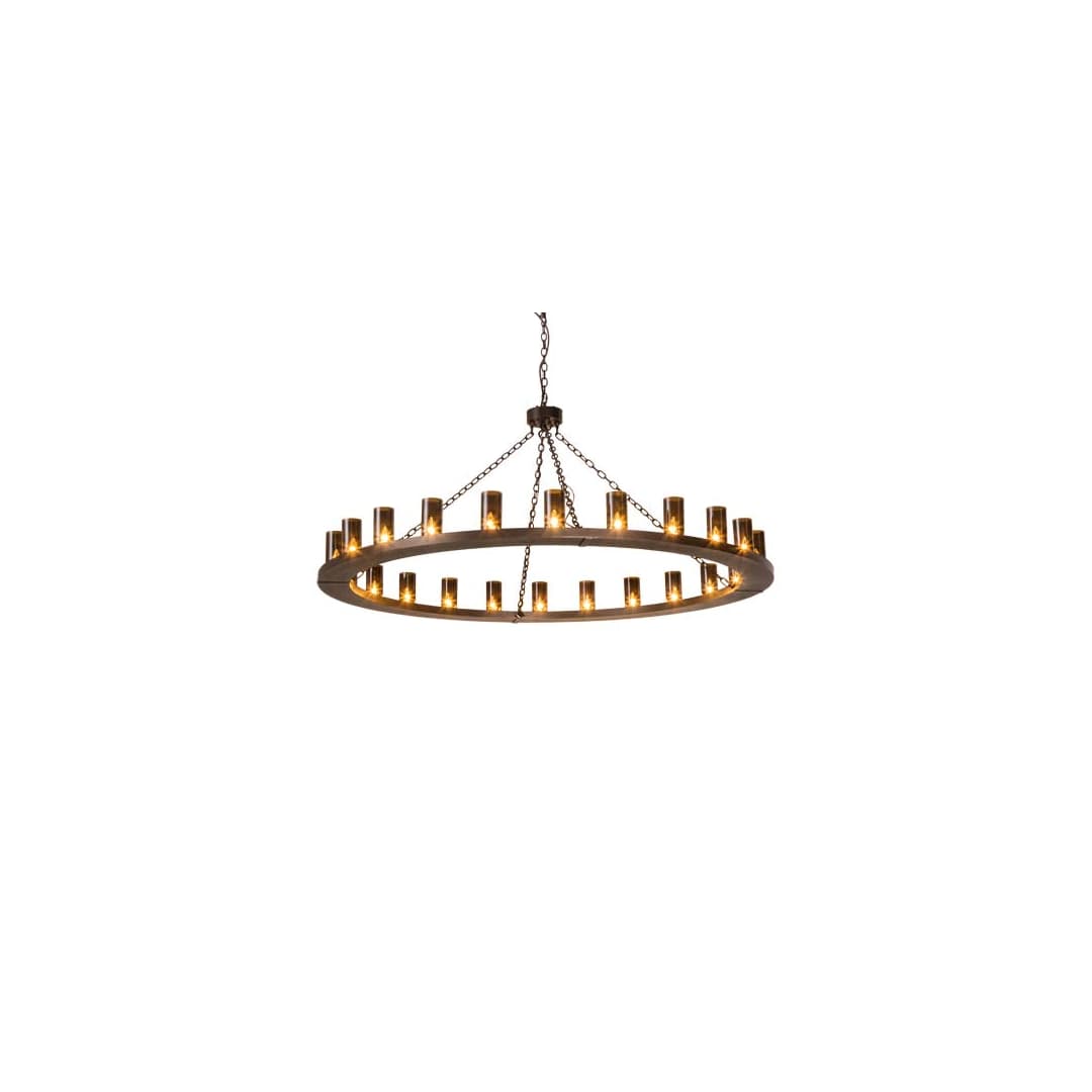 Loxley 24 Light 72" Wide Ring Chandelier