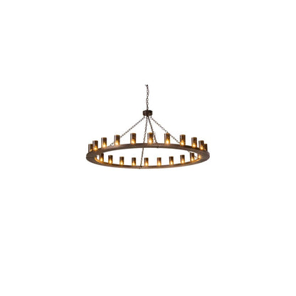 Loxley 24 Light 72" Wide Ring Chandelier