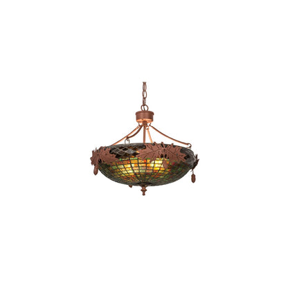 Greenbriar Oak 2 Light 20" Wide Pendant