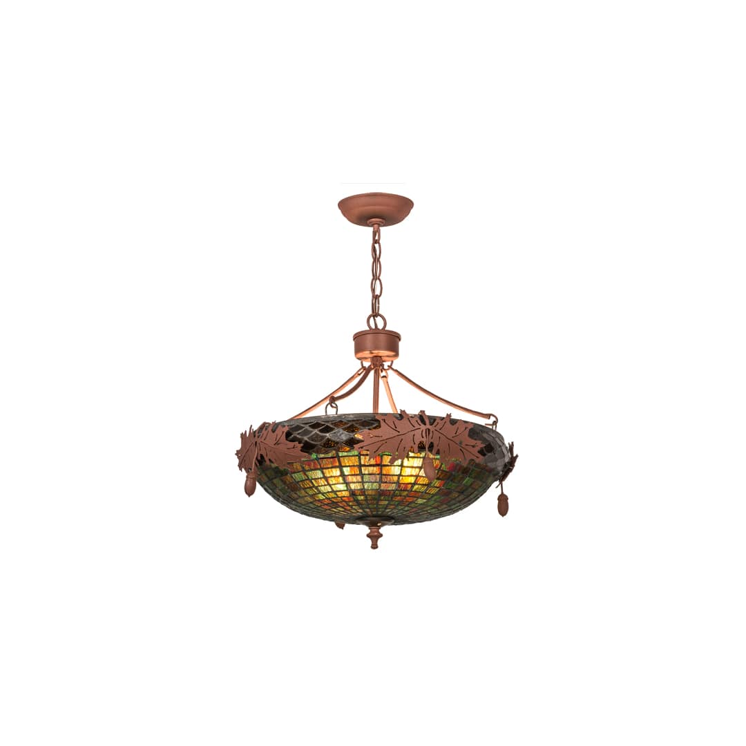 Greenbriar Oak 2 Light 20" Wide Pendant