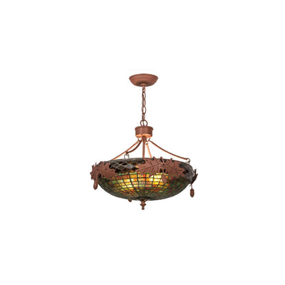 Greenbriar Oak 2 Light 20" Wide Pendant