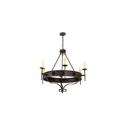 Lorenzo 6 Light 48" Wide Taper Candle Style Chandelier