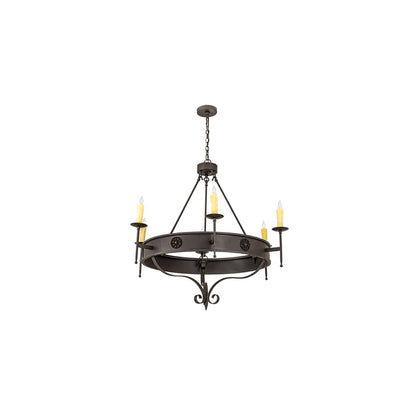 Lorenzo 6 Light 48" Wide Taper Candle Style Chandelier
