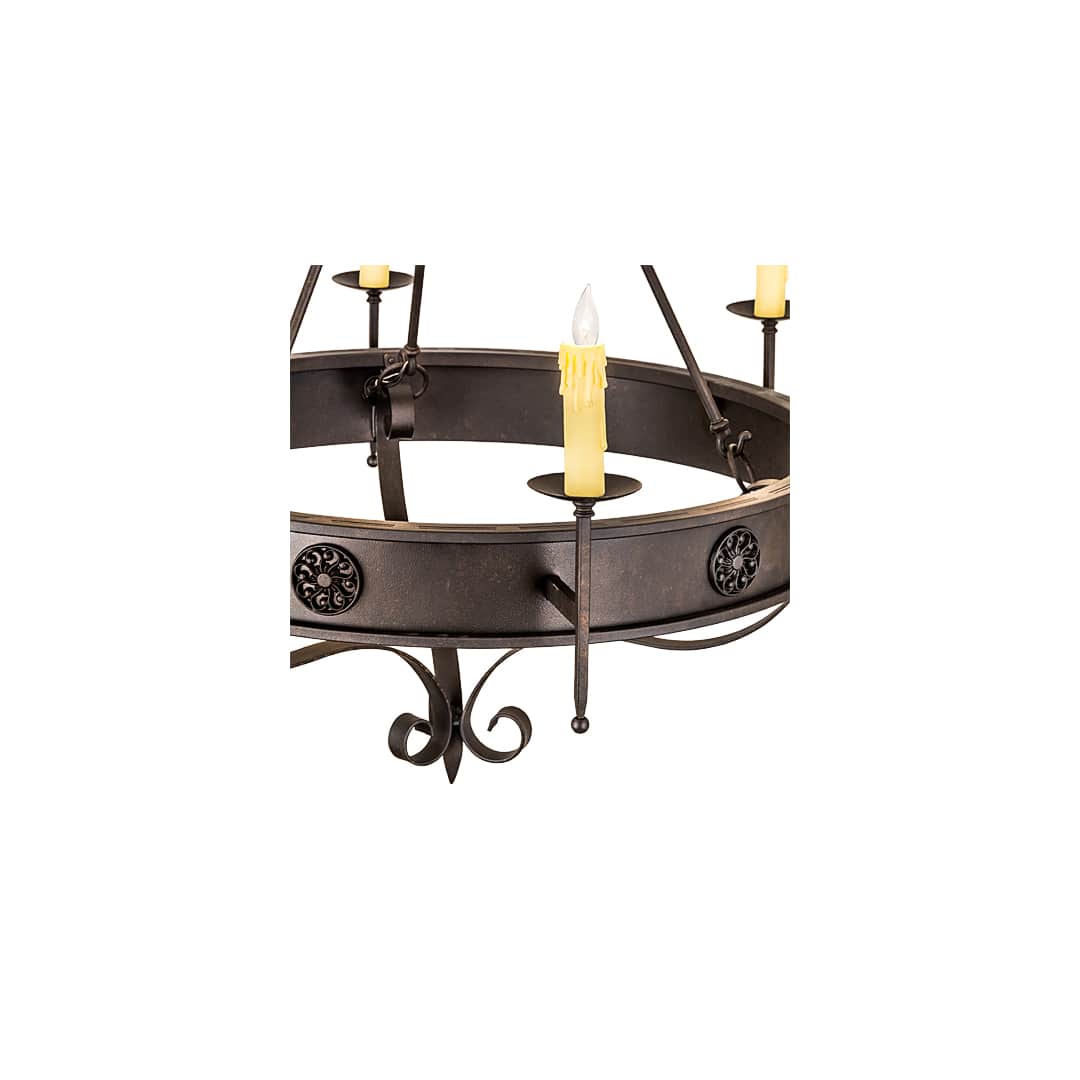 Lorenzo 6 Light 48" Wide Taper Candle Style Chandelier