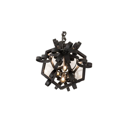 Cadenza 4 Light 18" Wide Taper Candle Pendant