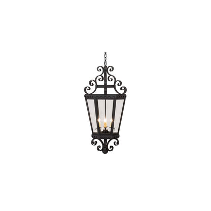 Cadenza 4 Light 18" Wide Taper Candle Pendant