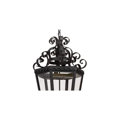Cadenza 4 Light 18" Wide Taper Candle Pendant