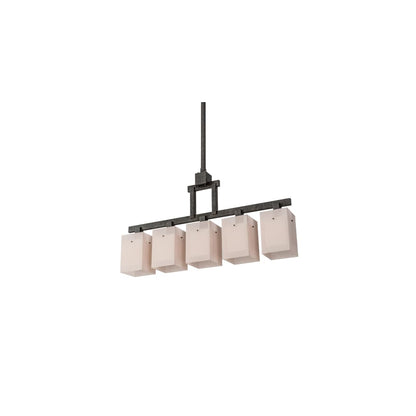 Metro 5 Light 8" Wide Linear Pendant