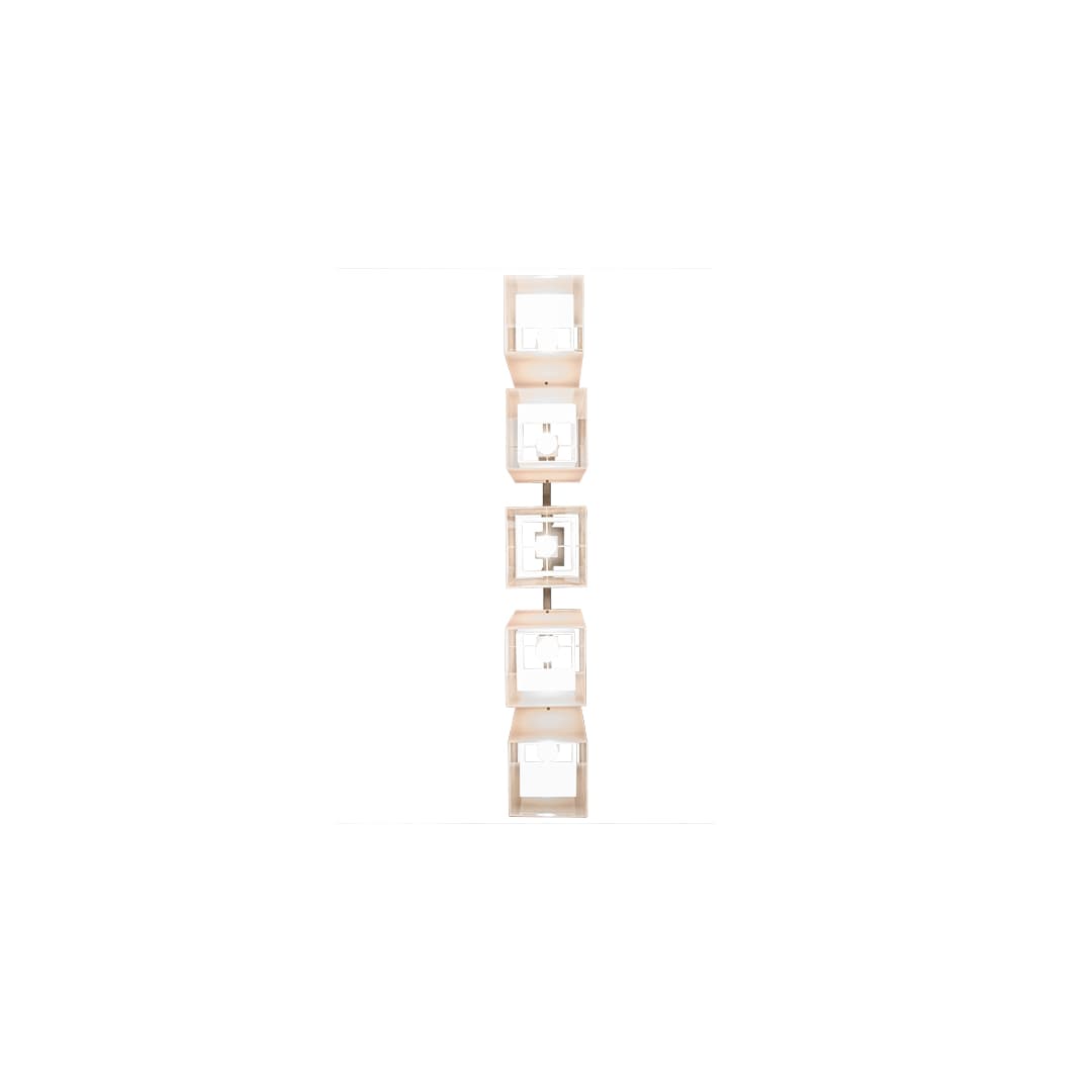 Metro 5 Light 8" Wide Linear Pendant