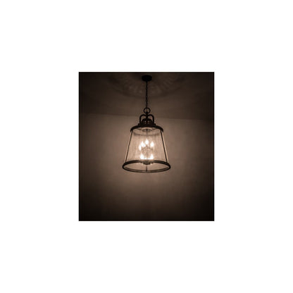 Steadman 6 Light 26" Wide Taper Candle Pendant