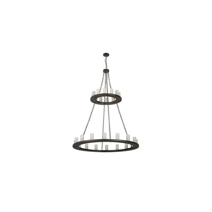 Loxley 28 Light 60" Wide Ring Chandelier