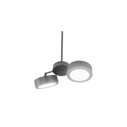 2 Light 8" Wide Mini Pendant